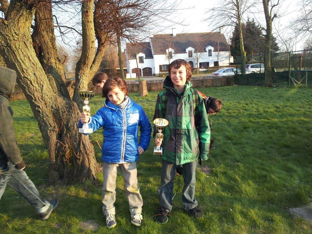 Daniel en Sim jeugdcriterium Blankenberge